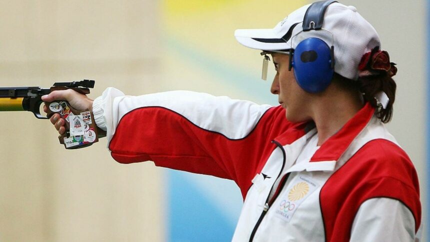 Georgianca Nino Salukvadze, record de participari la Jocurile Olimpice