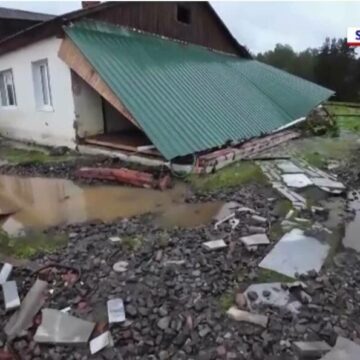 Inundații devastatoare în Rusia