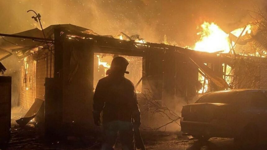 img Atac cu drone în regiunea Kursk din Rusia