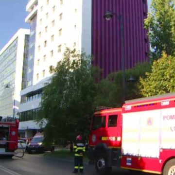 Incendiul de la hotelul din centrul Bucureștiului