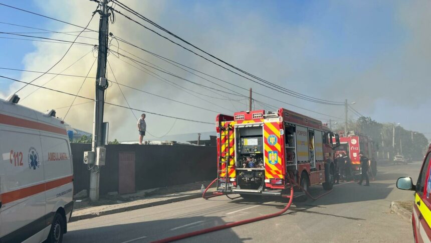 img Incendiu la un azil de bătrâni din Tulcea