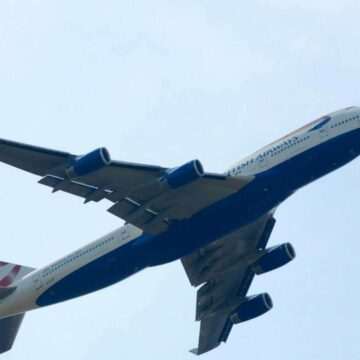 img-415 Un avion al companiei British Airways a fost lovit de fulger in timp ce se pregatea sa aterizeze