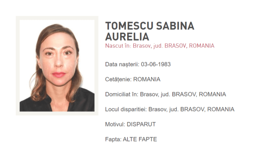 img-48 Femeia din Braşov dată dispărută după ce şi-a făcut cont de Tinder a fost găsită