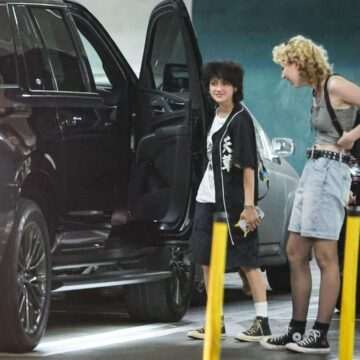 Fiica lui Jennifer Lopez surprinsă de paparazzi în Los Angeles