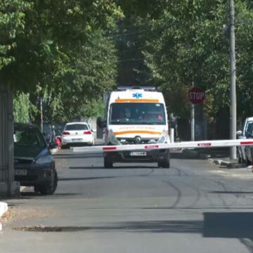 img-579 Scandal în cimitirul din Galați: Ambulanța oprită de paznic pentru o taxă de 6 lei