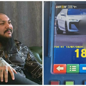 img-691 Dani Mocanu, prins în timp ce gonea pe autostradă cu 189 km/h. I-a fost suspendat permisul