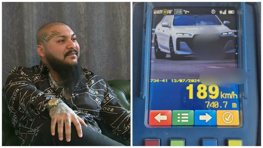 img-691 Dani Mocanu, prins în timp ce gonea pe autostradă cu 189 km/h. I-a fost suspendat permisul