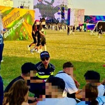 img-754 Polițiștii din Constanța se plâng că șefii nu le-au dat apă la ”Beach, Please!”