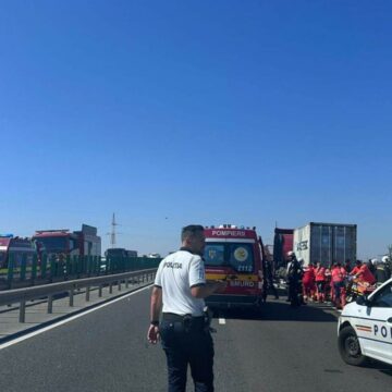 img Accident grav în județul Constanța, pe autostrada A4. Planul Roșu activat
