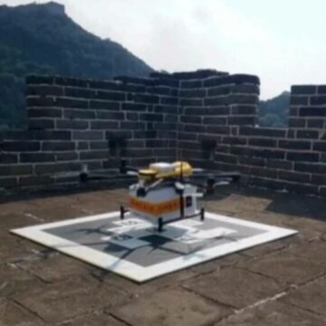 img Inovatia dronelor la Marele Zid Chinezesc