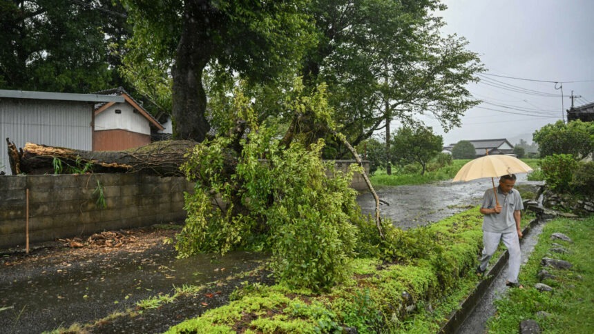 img Daune in Japonia dupa taifunul Shanshan: cel putin cinci persoane au murit si milioane sunt evacuate
