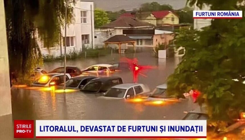 img Dezastrul provocat de furtunile puternice pe litoralul românesc