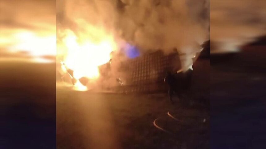 img Incendiu la casa unui adolescent campion de canotaj din Bistrița