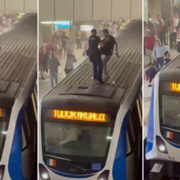 img Atacuri cu extinctoare la metrou – Scene halucinante la Piața Victoriei și Piața Romană