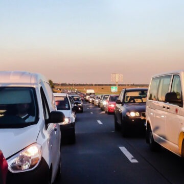 Accident rutier cu opt mașini pe Autostrada Soarelui