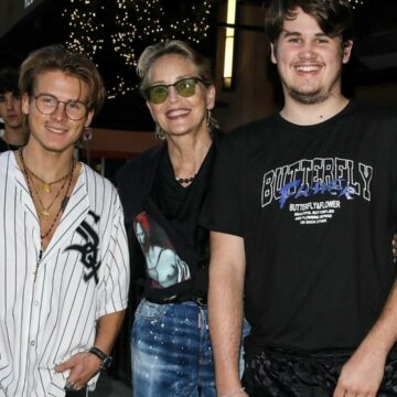 Sharon Stone, apariție rară alături de doi dintre fiii săi. Cum au fost surprinși în timpul unei ieșiri în Los Angeles