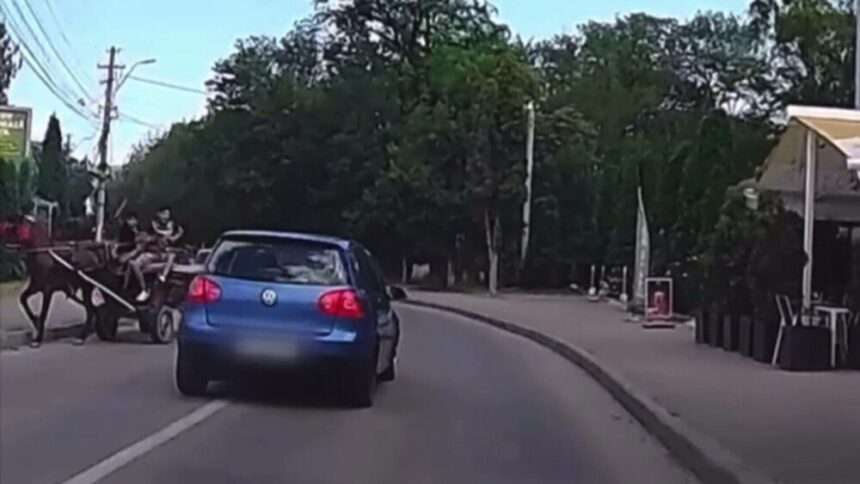 Șofer de 19 ani din Bacău sancționat pentru depășiri periculoase