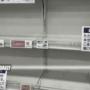 img Panica in Japonia – Provizii goale si toalete portabile in fata unui mega-cutremur iminent