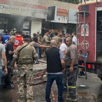 img Exploziile dispozitivelor walkie-talkie ale Hezbollah din Liban