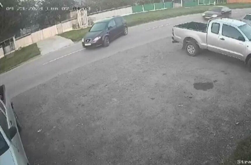 img Accident provocat de un șofer care a vrut să parcheze într-un sat din Iași