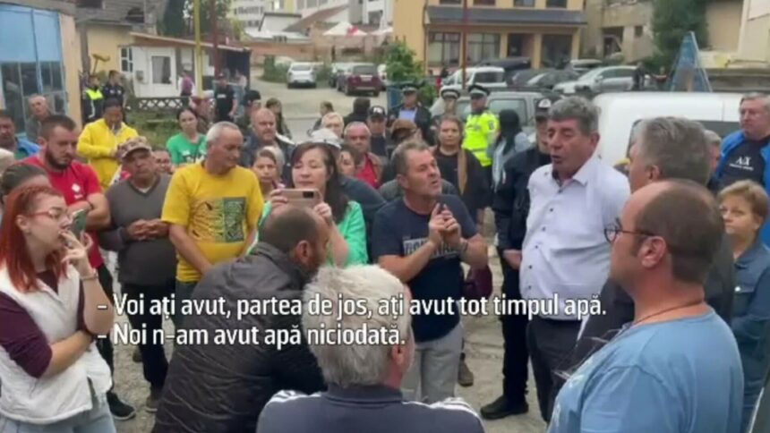 img Protest la Șomcuta Mare în Maramureș din cauza problemelor cu furnizarea apei