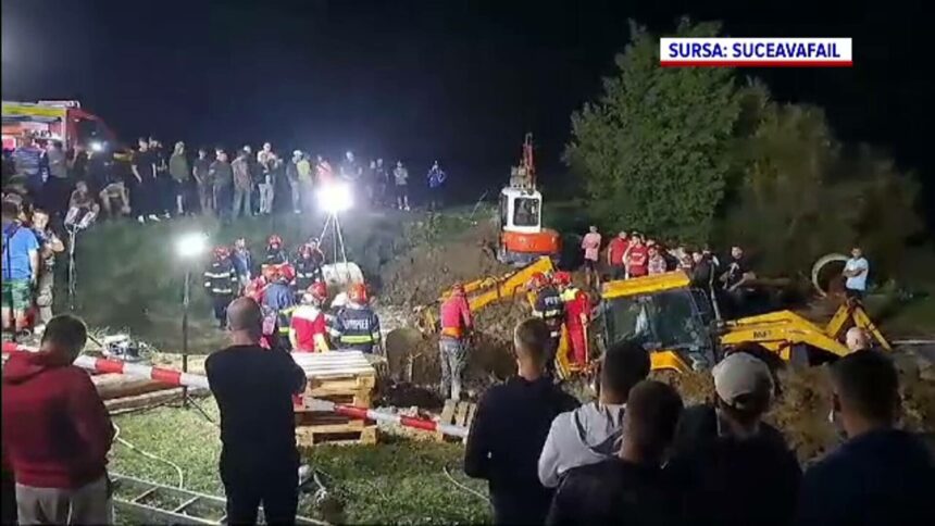 img Tragedie în Suceava: Bărbatul care săpa o fântână a murit după ce un mal de pământ s-a surpat peste el