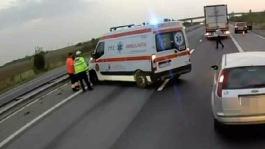 Accident înfiorător pe A1 – Un bărbat a murit încercând să traverseze autostrada
