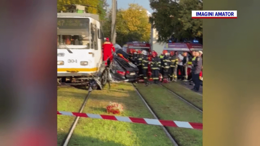 img Reacția vatmanului tramvaiului în urma tragediei provocate de un accident rutier