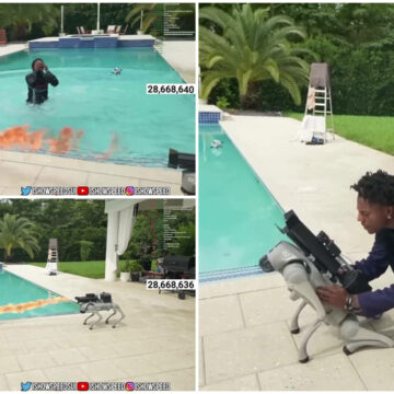 img YouTuber celebru viral după ce a fost atacat de câinele său robot de 100.000 de dolari
