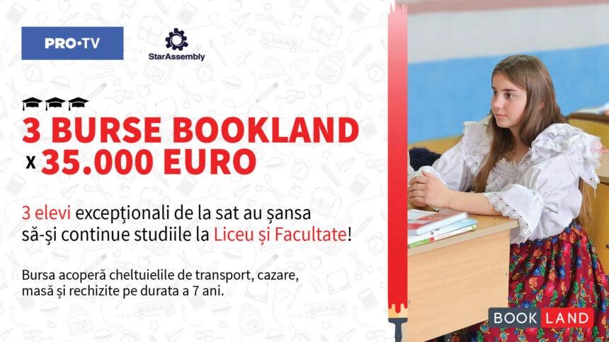 img Bursele BookLand oferă șansa la educație pentru elevii din mediul rural
