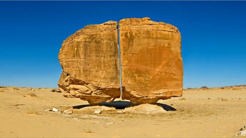 img Misterul celor două pietre uriașe din Arabia Saudită