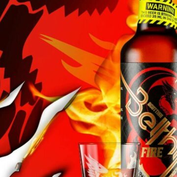 img Cea mai tare bere din lume: Beithir Fire cu 75% alcool