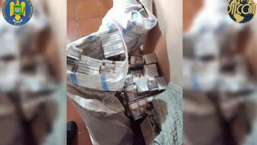 img Reținuți pentru contrabandă: captură de 23.000 de pachete de țigări