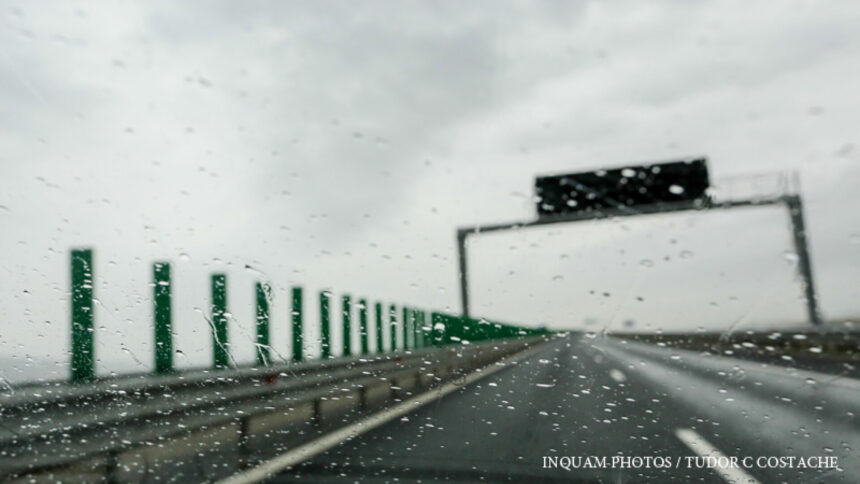 img Atenție șoferi! Infotrafic: Avertizare cu privire la condițiile meteo periculoase de pe autostrada A2 București-Constanța