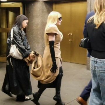 img Madonna, apariție îndrăzneață la New York Fashion Week