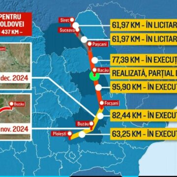 img Autostrada Moldovei, A7: Progrese și probleme pe șantier