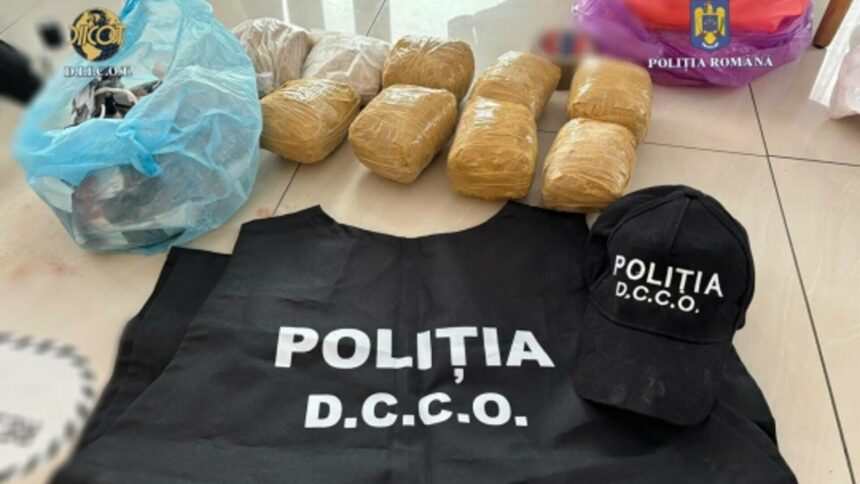 Distrugerea unei rețele de trafic de droguri formată din români și albanezi
