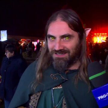 Bucureștenii au ”bântuit” la un festival de Halloween