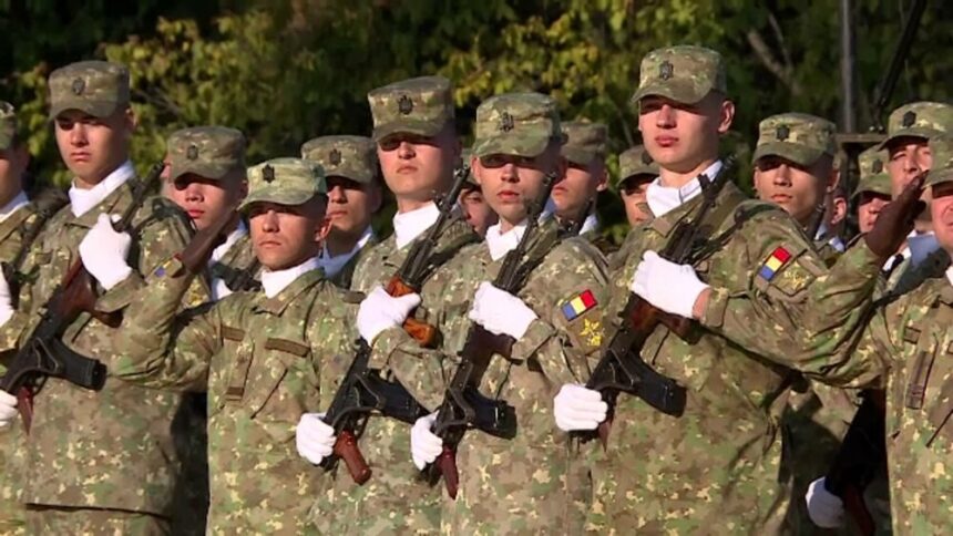 img Jurământul de credință al studenților militari în ziua Armatei Române