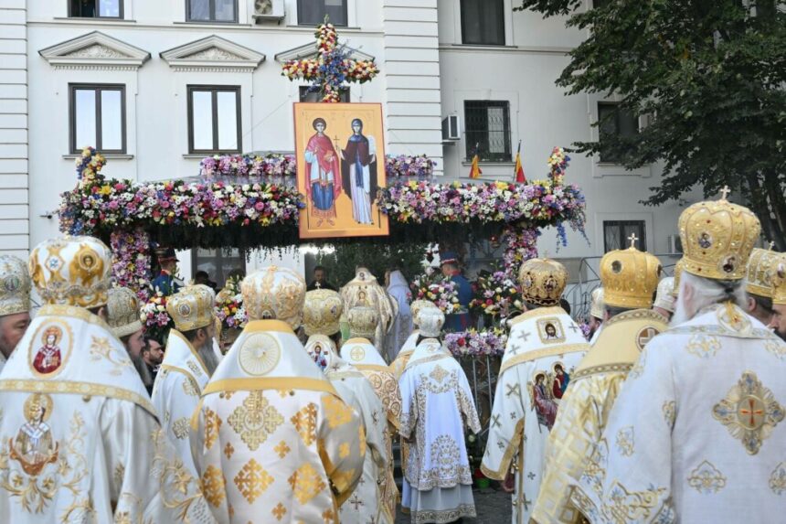 img Pelerinaj la moaștele a șapte sfinți în București
