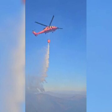 img Incendiu de vegetație violent în județul Brașov