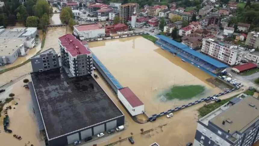 Dezastru în Bosnia Herțegovina în urma inundațiilor