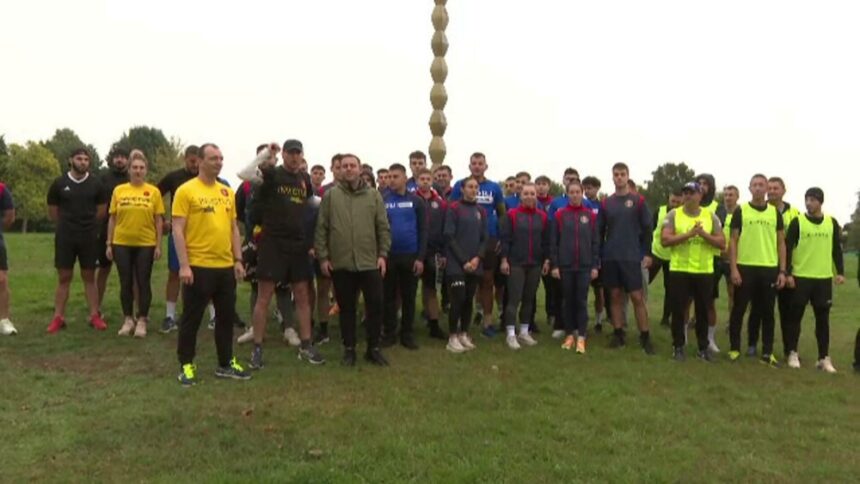 img Ștafeta Invictus România a plecat de la Coloana Infinitului