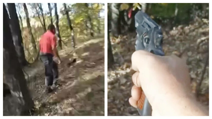 img Pădurarul din Mehedinți care a tras cu pistolul spre hoțul de lemne