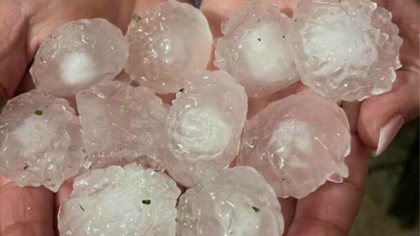 img Furtuna de grindină devastatoare din Spania