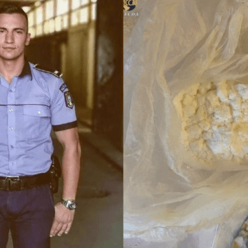 Sentință definitivă pentru polițistul din Brașov care vindea cocaină în uniformă