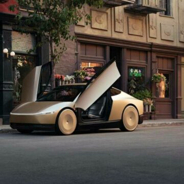 Elon Musk prezintă Robotaxi, vehiculul autonom care se încarcă din mers