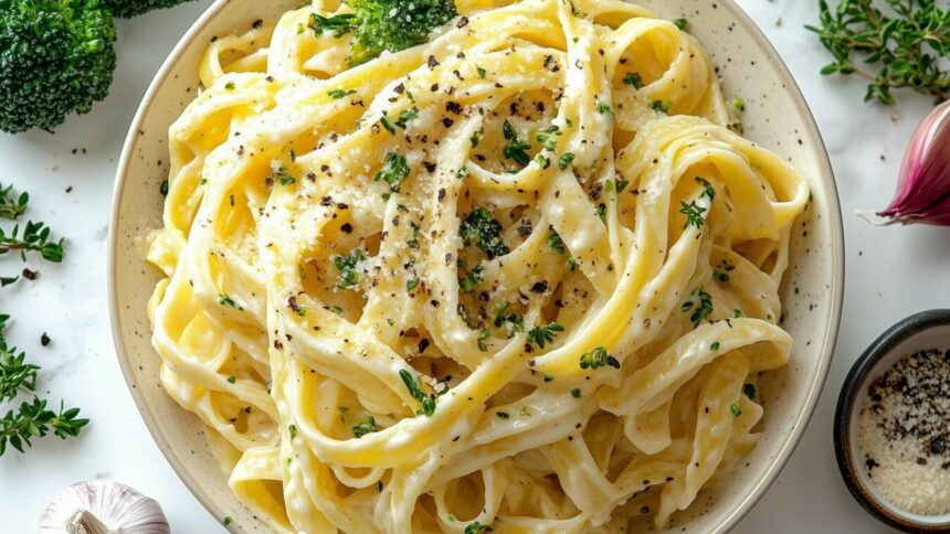 img Paste cu sos alb – rețete italienești autentice
