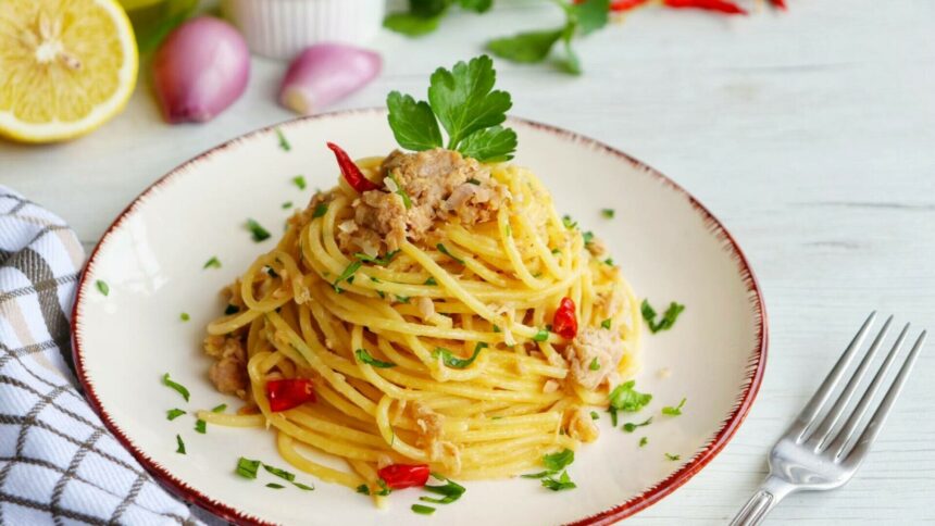 img Rețeta delicioasă de paste cu ton