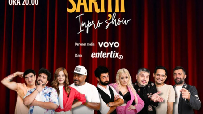 Săriții – Impro Show: Cei mai talentați comedianți ai momentului vă dau întâlnire în noiembrie
